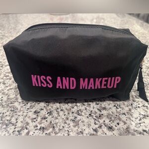 Kate Spade Black Nylon Cosmetic Bag